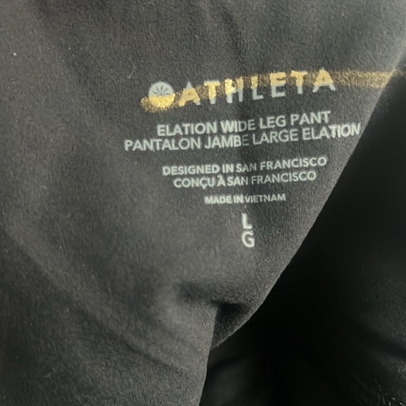 ATHLETA Elation Wide Leg Pant // Black // Various sizes - Picture 10 of 11